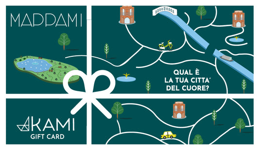 MAPPAMI GIFT CARD,spedizione esclusa